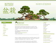 Tablet Screenshot of bonsai.ajatukset.fi